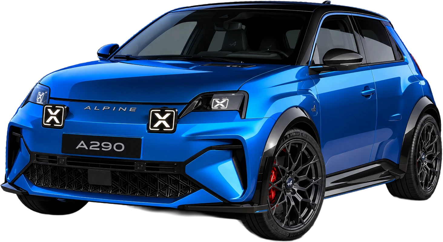 Blauwe Alpine A290
